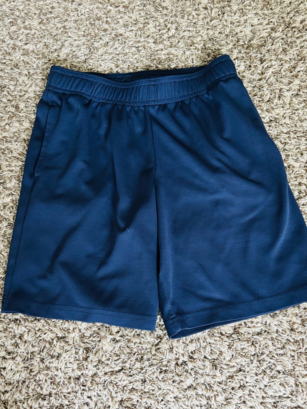 all in motion Boys’ Athletic Mesh Shorts - Navy